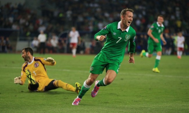 Soccer - UEFA Euro 2016 - Qualifying - Group D - Georgia v Republic of Ireland - Boris Paichadze Dinamo Arena