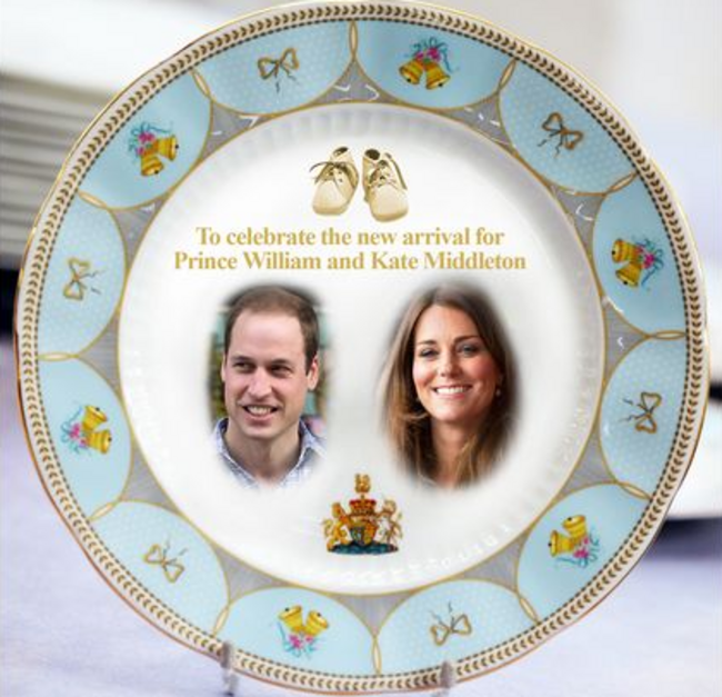 royalbabyplate