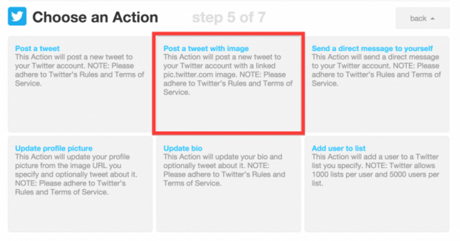 IFTTT Twitter