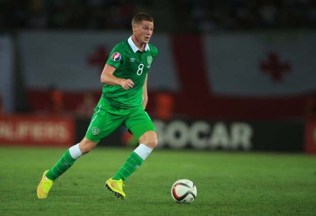 Soccer - UEFA Euro 2016 - Qualifying - Group D - Georgia v Republic of Ireland - Boris Paichadze Dinamo Arena