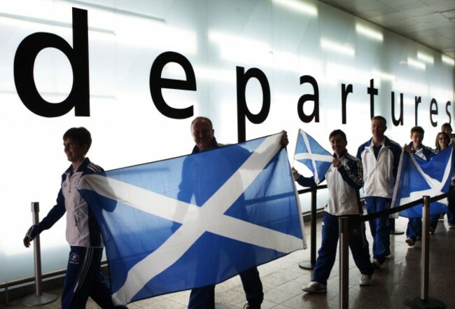 Team Scotland sets off for Delhi