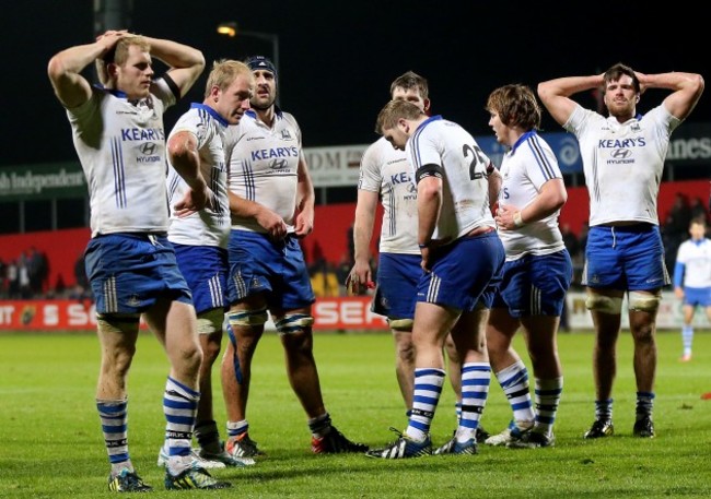 Cork Con players dejected late in the game