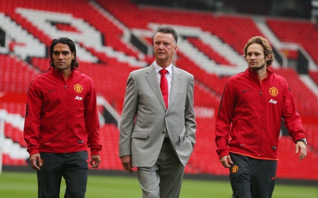 Soccer - Manchester United Unveil Daley Blind and Radamel Falcao - Old Trafford