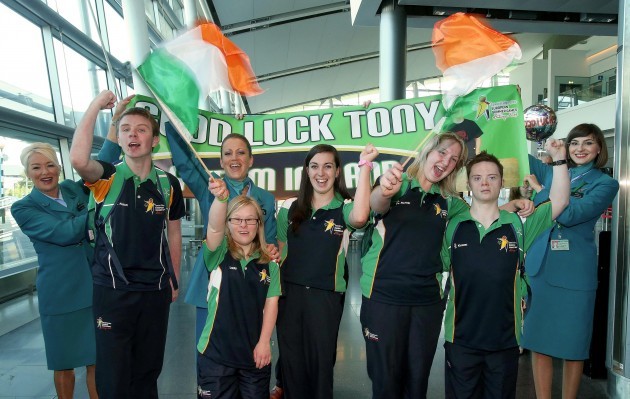 Team Ireland Depart for 2014 Special Olympics European Games with Aer Lingus 9/9/2014