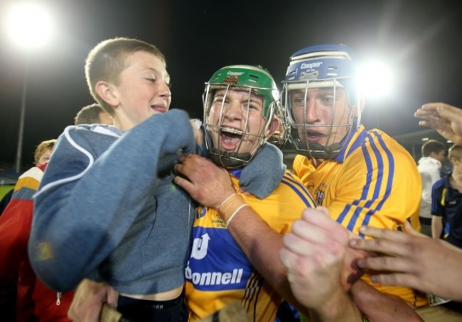 Cathal McInerney and Conor Ryan celebrate &Ecirc;