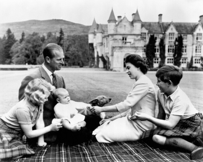 Royalty - Queen Elizabeth II and family - Balmoral