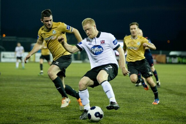 Daryl Horgan with Ryan Brennan
