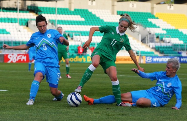 Julie Ann Russell with Lucija Grad and Vanja Siljak