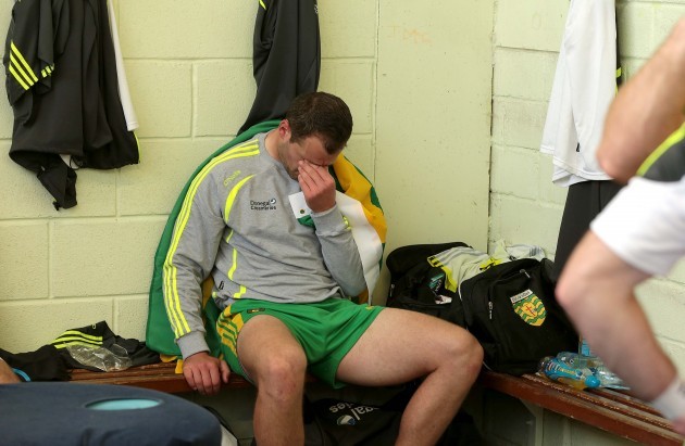 Michael Murphy takes a break from the celebrations in Clones