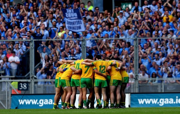 The Donegal huddle