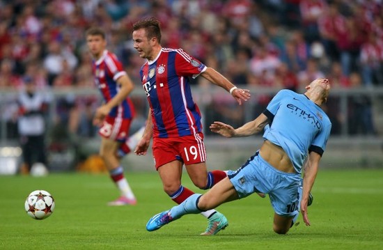 Soccer - UEFA Champions League - Group E - Bayern Munich v Manchester City - Allianz Arena