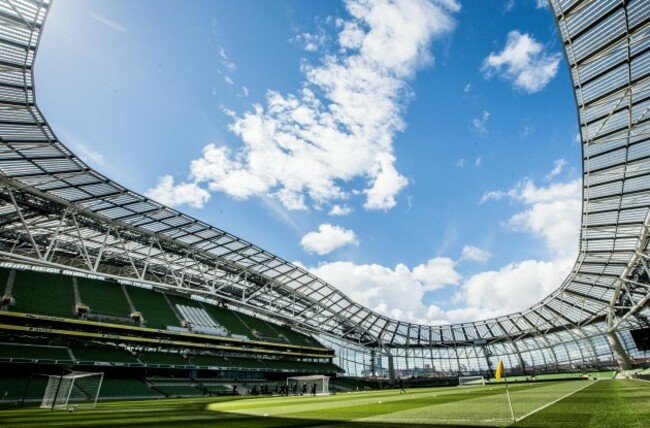 General view of Shamrock Rovers training