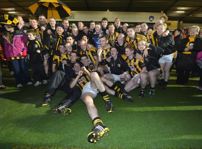The Crossmaglen team celebrate winning 20/10/2013
