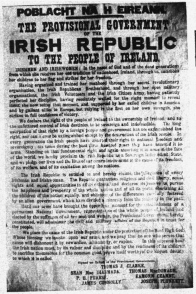 Ireland & Independence - The Easter Rising - 1916
