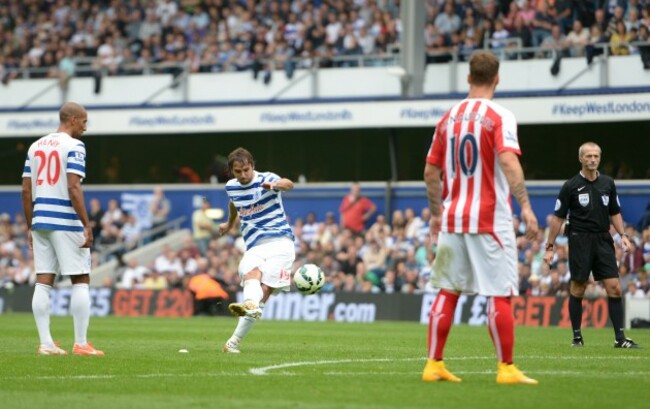 Soccer - Barclays Premier League - Queens Park Rangers v Stoke City - Britannia Stadium