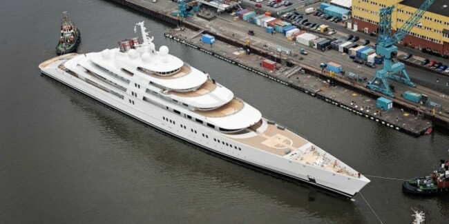 not a boat it's a yacht