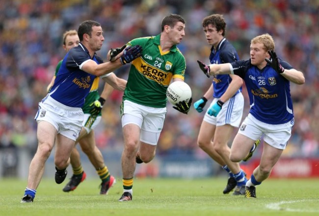 Damien Reilly and James McEnroe with Paul Geaney