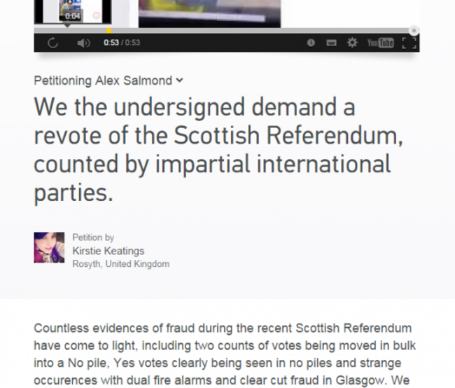 scottish referendum story