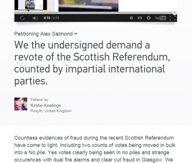 scottish referendum story
