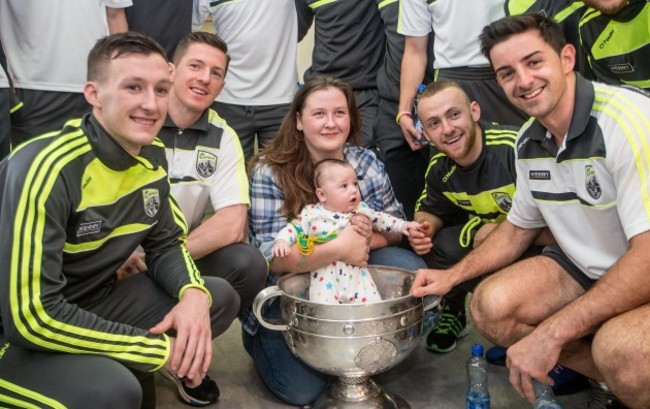 Brian Kelly, Kieran O'Leary, Barry John Keane and Aidan O'Mahony with Ryan Dewhurst