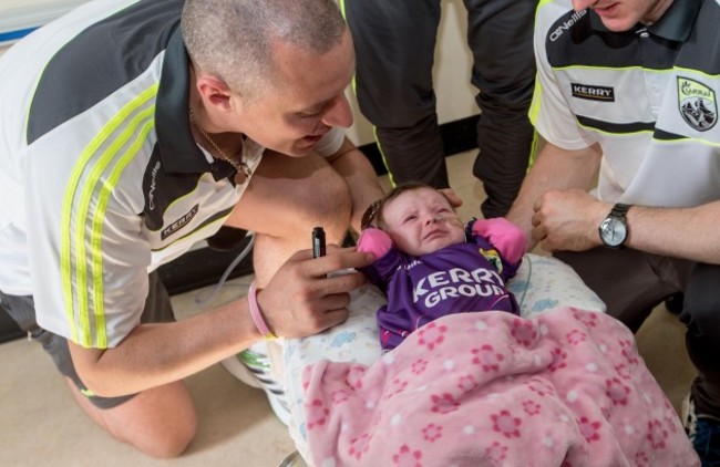 Kieran Donaghy with Ella O'Donoghue