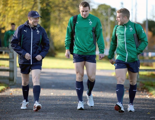 oe Schmidt, Tommy Bowe and Ian Madigan