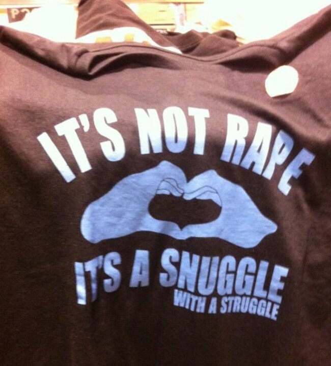 Rape Shirt