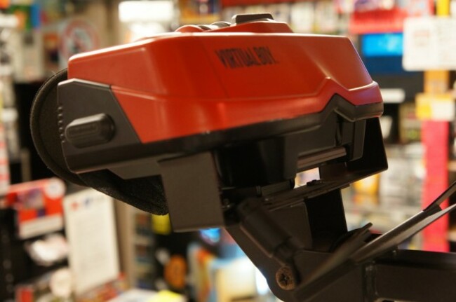 Try out a virtual boy? Yes please!