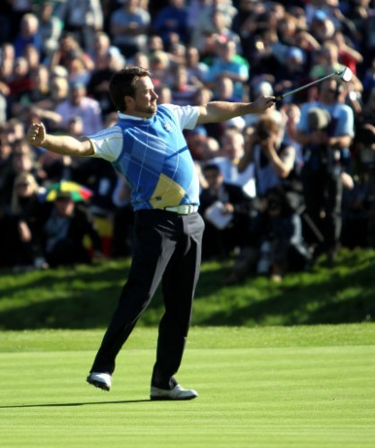 Golf - 38th Ryder Cup - Europe v USA - Day Four - Celtic Manor Resort