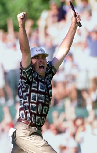 Golf - Ryder Cup - Final Round - 17th Hole - The Country Club - 1999
