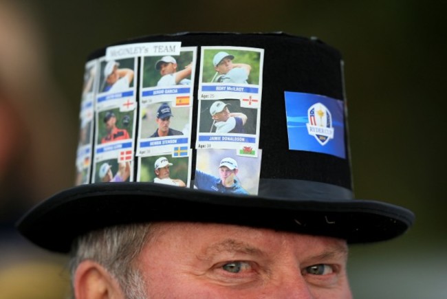 Golf - 40th Ryder Cup - Practice Day One - Gleneagles