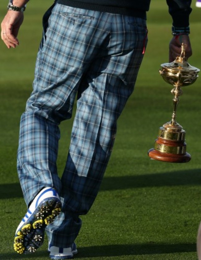 Golf - 40th Ryder Cup - Practice Day One - Gleneagles