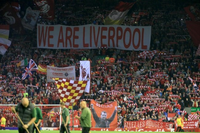 Soccer - UEFA Champions League - Group B - Liverpool v Ludogorets Razgrad - Anfield