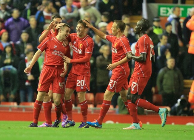 Soccer - Capital One Cup - Third Round - Liverpool v Middlesbrough - Anfield