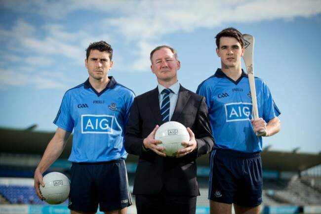 Danny Sutcliffe, Jim Gavin and Bernard Brogan