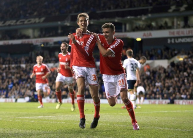 Soccer - Capital One Cup - Third Round - Tottenham Hotspur v Nottingham Forest - White Hart Lane