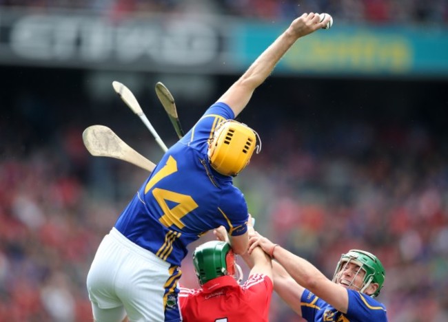 Seamus Callanan catches a high ball 17/8/2014