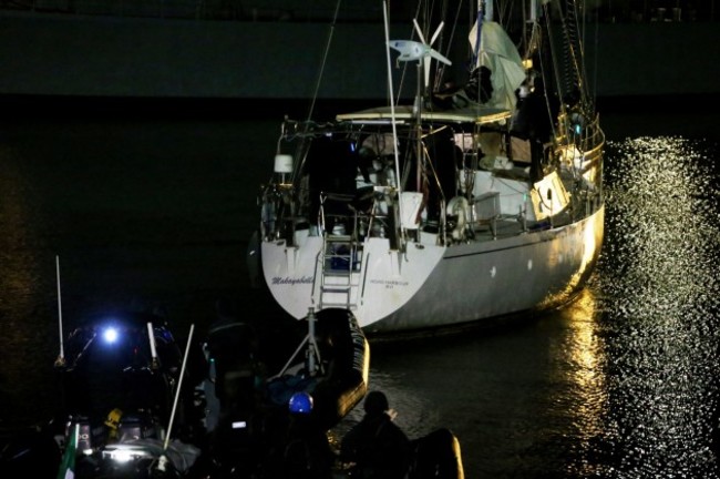 Drugs yacht seized