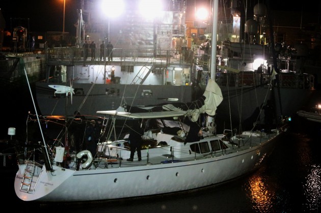 Drugs yacht seized