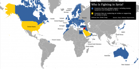 map of coalition forces
