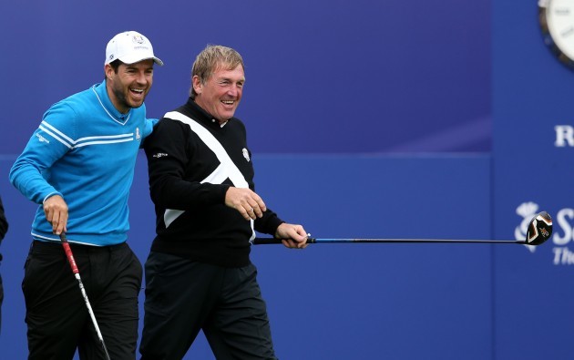 Golf - 40th Ryder Cup - Practice Day Three - Gleneagles