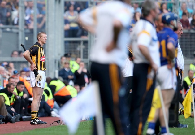 Henry Shefflin just before coming on