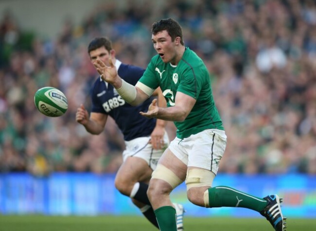 IrelandÕs  Peter O'Mahony