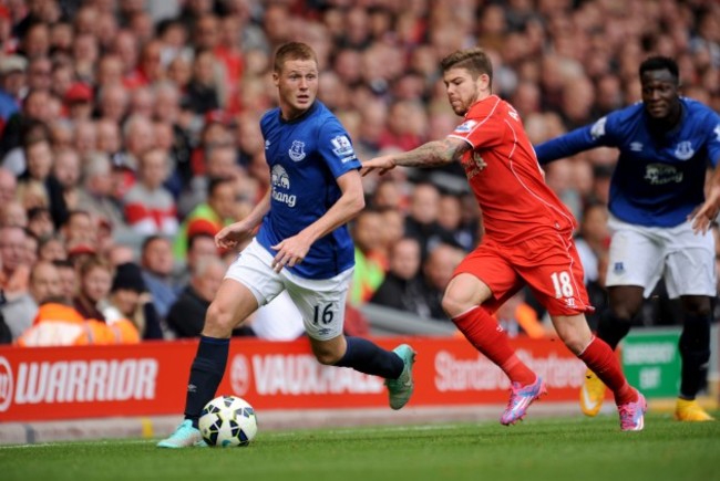 Soccer - Barclays Premier League - Liverpool v Everton - Anfield