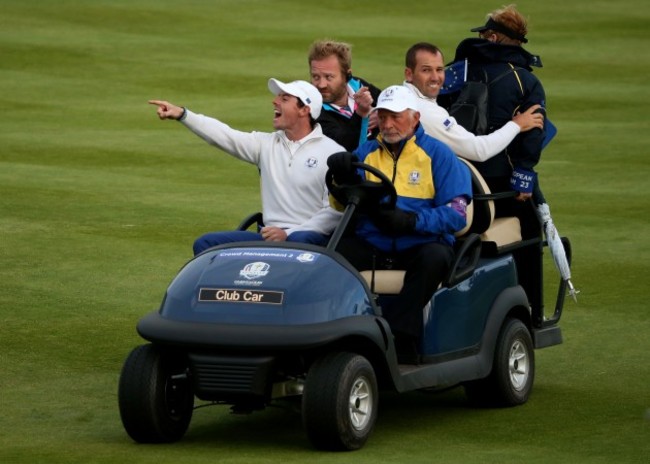 Golf - 40th Ryder Cup - Day Two - Gleneagles