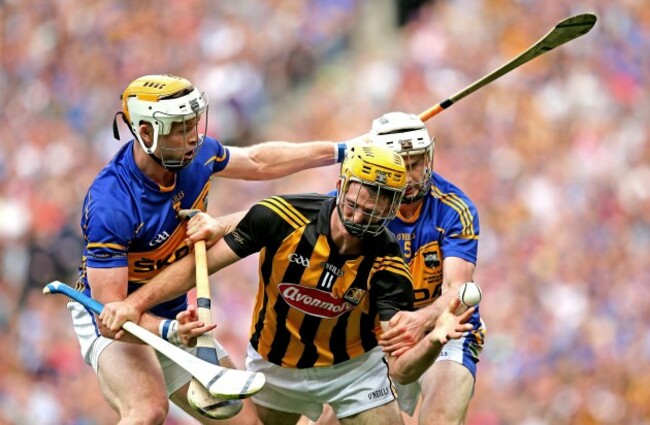 Brendan Maher and Padraic Maher with Colin Fennelly