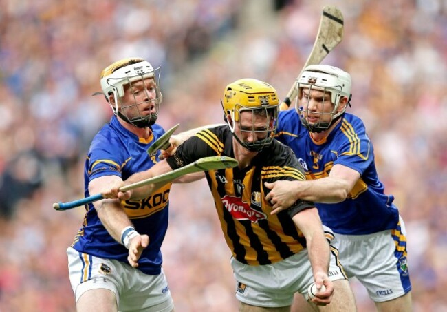 Brendan Maher and Padraic Maher with Colin Fennelly