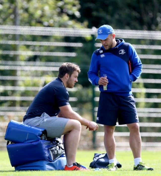 Sean O'Brien and Ian Madigan