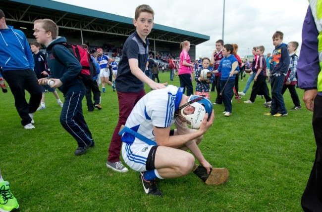 Eoin Reilly dejected after the game