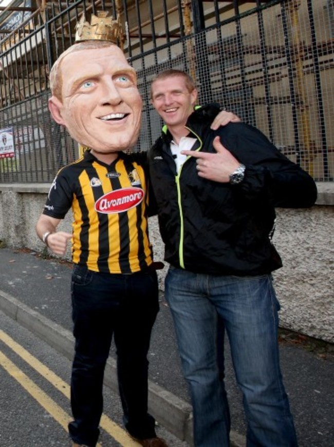 Conor Dwyer and Henry Shefflin